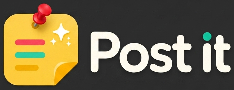 Post It Logo